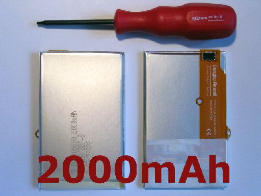 2000mAh iPaq Battery